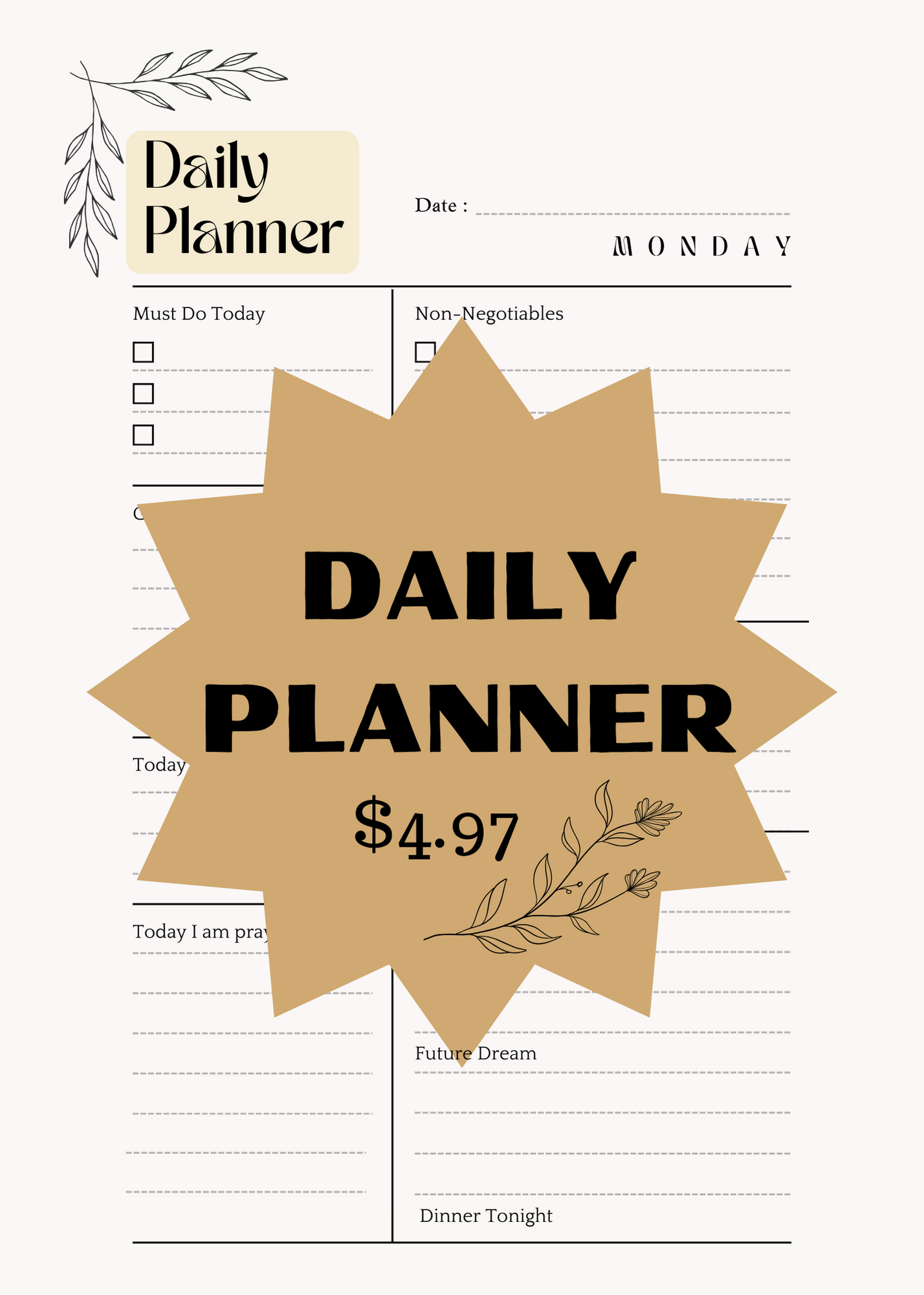 2025 Daily Planner